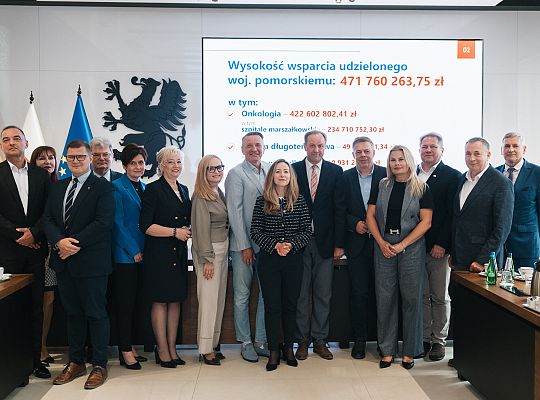Konferencja prasowa nt. wsparcia z KPO szpitali w woj. pomorskim