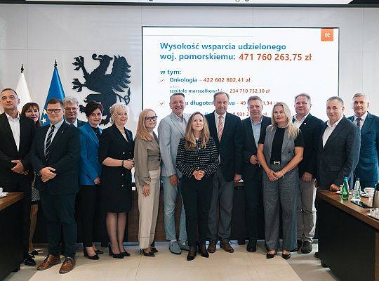 Konferencja prasowa nt. wsparcia z KPO szpitali w woj. pomorskim