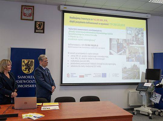 Konferencja prasowa nt. stanu realizacji Przedsięwzięcia