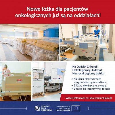 Nowe, wygodne, komfortowe, ułatwiające pielęgnację i leczenie pacjenta-łóżka dla pacjentów onkologicznych!